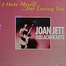joan jett i hate myself for loving you album